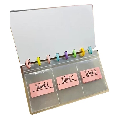 52-Week Money Saving Challenge Binder Budget Cash Binder