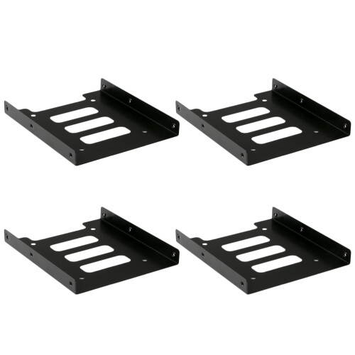 4 2,5-3,5 ssd halterung für desktop, schwarz