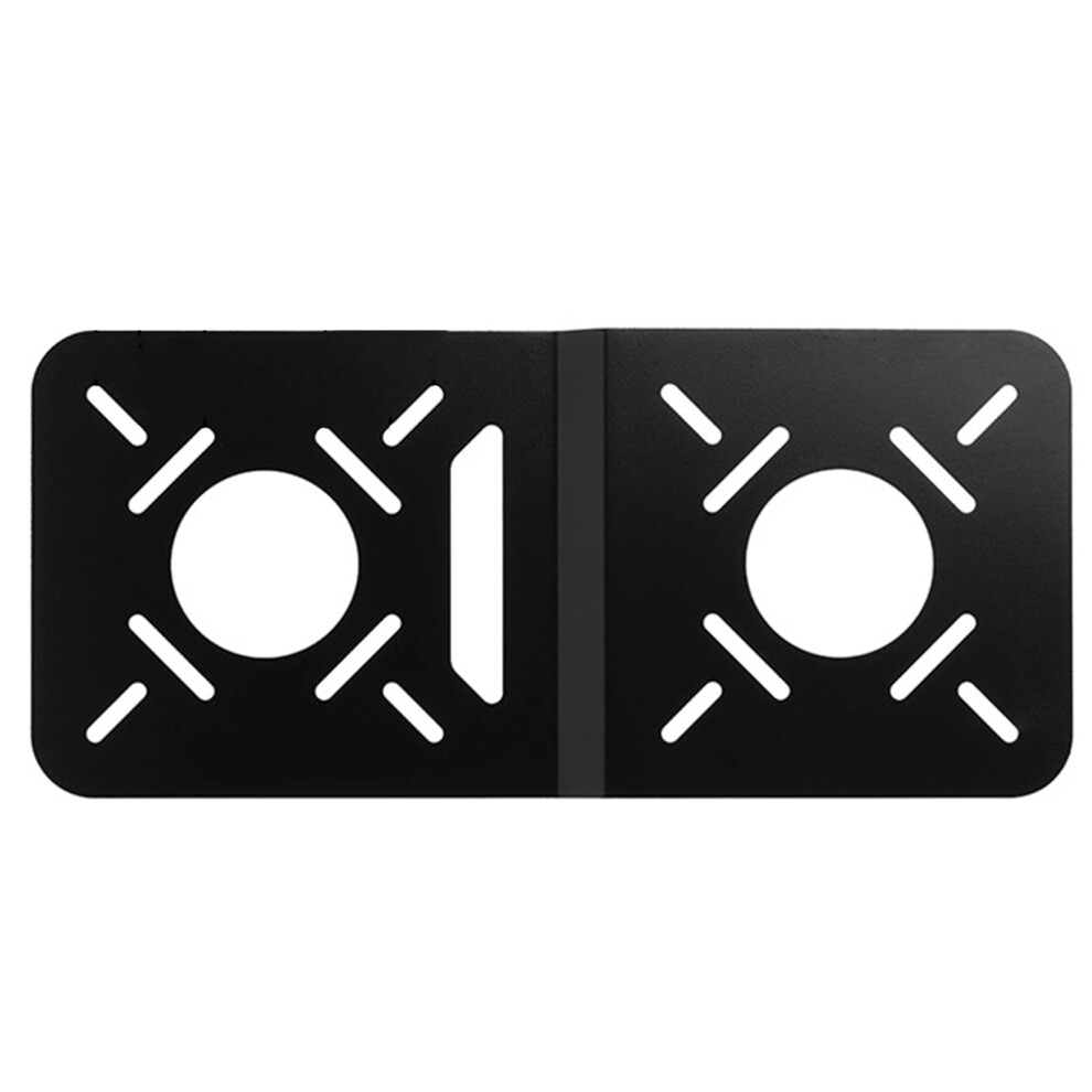 Mini Host Display Rear Vesa Mounting Bracket For Two Monitors, Dual Plate, Vesa Compatible, Height Adjustable Desk Mount 9084446242744