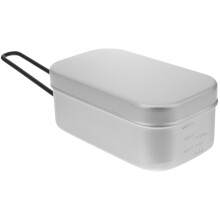 aluminium blech box mit deckel für lebensmittel lunch camping picknick