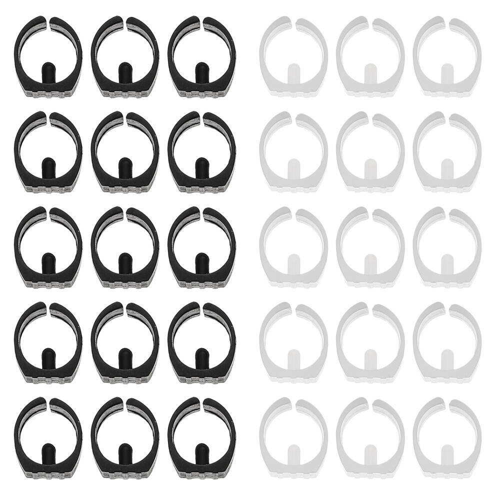 240 Pcs Plastic U-Shape Chair Feet Caps Non-Skid Protectors 033578353872
