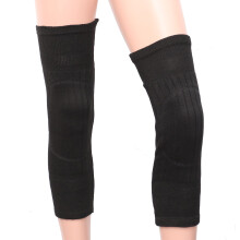 1 Paar Winterpolster Winter- Winter Knie Ärmel Black