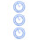 12 Pcs Circle Protractor Engraved Ruler For Accurate Angle Measurement 9