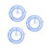 12 Pcs Circle Protractor Engraved Ruler For Accurate Angle Measurement 8