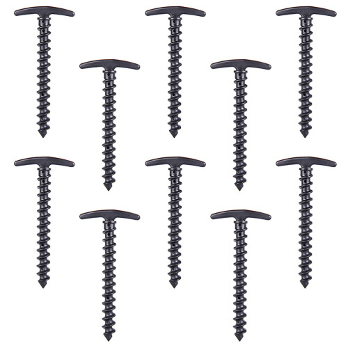 10 -heringe hochfestem nylon, outdoor erdnägel