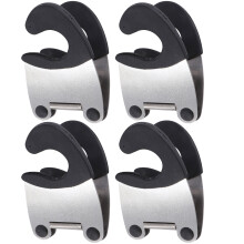 4-teiliger Topflöffelhalter mit hitzebeständigem Griff und Topfclip