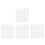4Pcs 1 Bag Clear Plastic Inflatable Shoe Insert Shape Maintainer 9