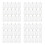4Pcs 1 Bag Clear Plastic Inflatable Shoe Insert Shape Maintainer 5