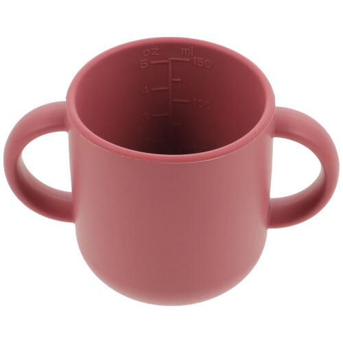 Cup D'entraînement Bébé Silicone Rouge Pour - 1-3 Ans