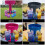 6Pcs Whiskey Cup Acrylic Drinking Cup Beverage Spirit Wine Cup 10