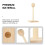 Portable Wooden Wig Stand And Hat Display Storage Holder Rack 11