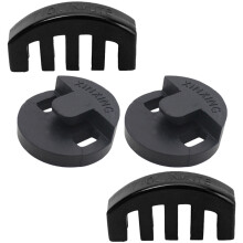 4-teiliges Zubehör-Set für Violine mit Dämpfer, Stimmhilfe, Übeteile