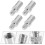 4Stk Kupfer Fluggewicht Zubehör Darts Silber Zubehör Set 9
