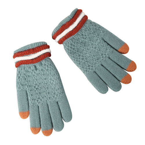 touchscreen- winter stretch-strickhandschuhe vollfinger 1