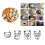 4-teiliges Panda-Plätzchenformset für Cupcakes, Desserts, 5