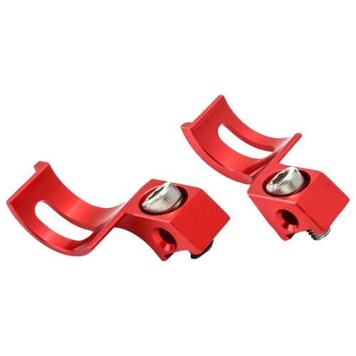 2Pièces Anneaux De Serrage Alu Anti-Corrosion