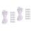 2 Sets Weaving Craft Rope Diy Nylon Rope With Buckle 6