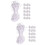 2 Sets Weaving Craft Rope Diy Nylon Rope With Buckle 9
