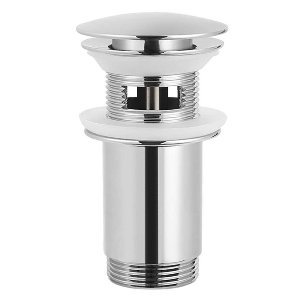 Bathroom Sink Drain Stopper Pops Up Waste Plug Copper Device 033590358497