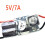 7A 2-7S FPV Receiver Power Supply External BEC UBEC 5V Step-Down Regulator Module For RC Airplane 5