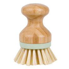 3 Pcs Solid Wood Cleaning Brush For Kitchen Restaurant