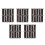 50Pcs Metal Forklift Attachment Locking Pins Black Durable Replacement 9