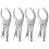 4 Pcs Locking Grip Oil Filter Remover Wrench Tool 2
