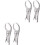4 Pcs Locking Grip Oil Filter Remover Wrench Tool 3