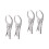 4 Pcs Locking Grip Oil Filter Remover Wrench Tool 4