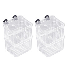 2 -Zuchtbecken, transparente Aquarium-Box für Fischtank