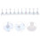 2 Sets Nail Practice Stand Base Holder For Press On Nail Art 11
