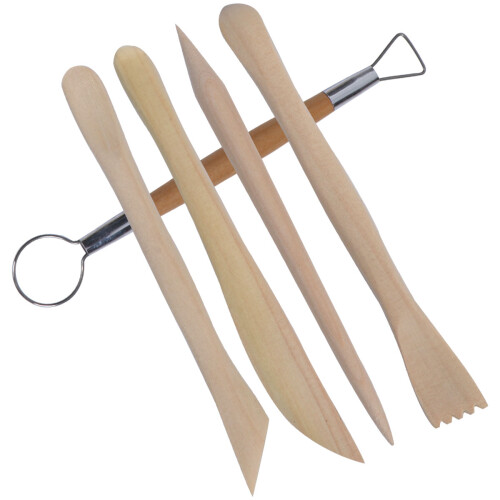 5 Pcs Clay Tool Clay Modeling Tools Office Child 16.5x1cm