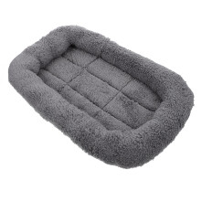 weiche hundematte grau, schlafmatte & für haustiere