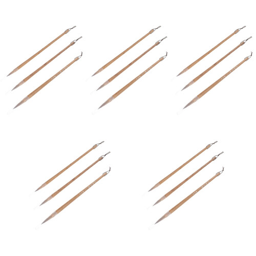 15 Pcs Chinese Calligraphy Brush Set For Beginner Painting 2