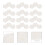 200 Pcs Embroidered Ornament Roses Cloth Decor Diy Accessories 8