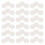 200 Pcs Embroidered Ornament Roses Cloth Decor Diy Accessories 9