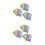 30 Pcs Plastic Writing Pads For Office Use 6