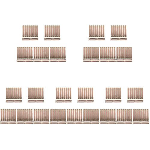 50 Pcs 10cm Metal Internal Flex Frames Spring Clips For Handbag 1