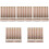 50 Pcs 10cm Metal Internal Flex Frames Spring Clips For Handbag 9