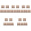 50 Pcs 10cm Metal Internal Flex Frames Spring Clips For Handbag 3