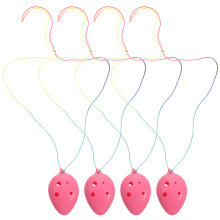 20 Pcs Children Plastic 6-Hole Ocarina Instrument