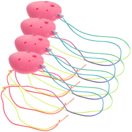 20 Pcs Children Plastic 6-Hole Ocarina Instrument 2