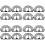 16 Pcs Hat Curving Band Cap Shaper And Brim Bending Tool 7