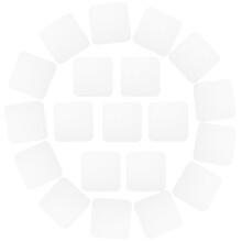 20 . transparente doppelseitige klebepads, abnehmbares montageband