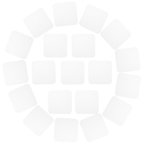 20 . transparente doppelseitige klebepads, abnehmbares montageband
