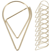 10St Verstelbare Gouden Paperclips Decoratief En Duurzaam