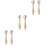 6 Pcs Single Jingle Bell Hand Shake Vertical Music Instrument Gift 7