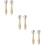 6 Pcs Single Jingle Bell Hand Shake Vertical Music Instrument Gift 11