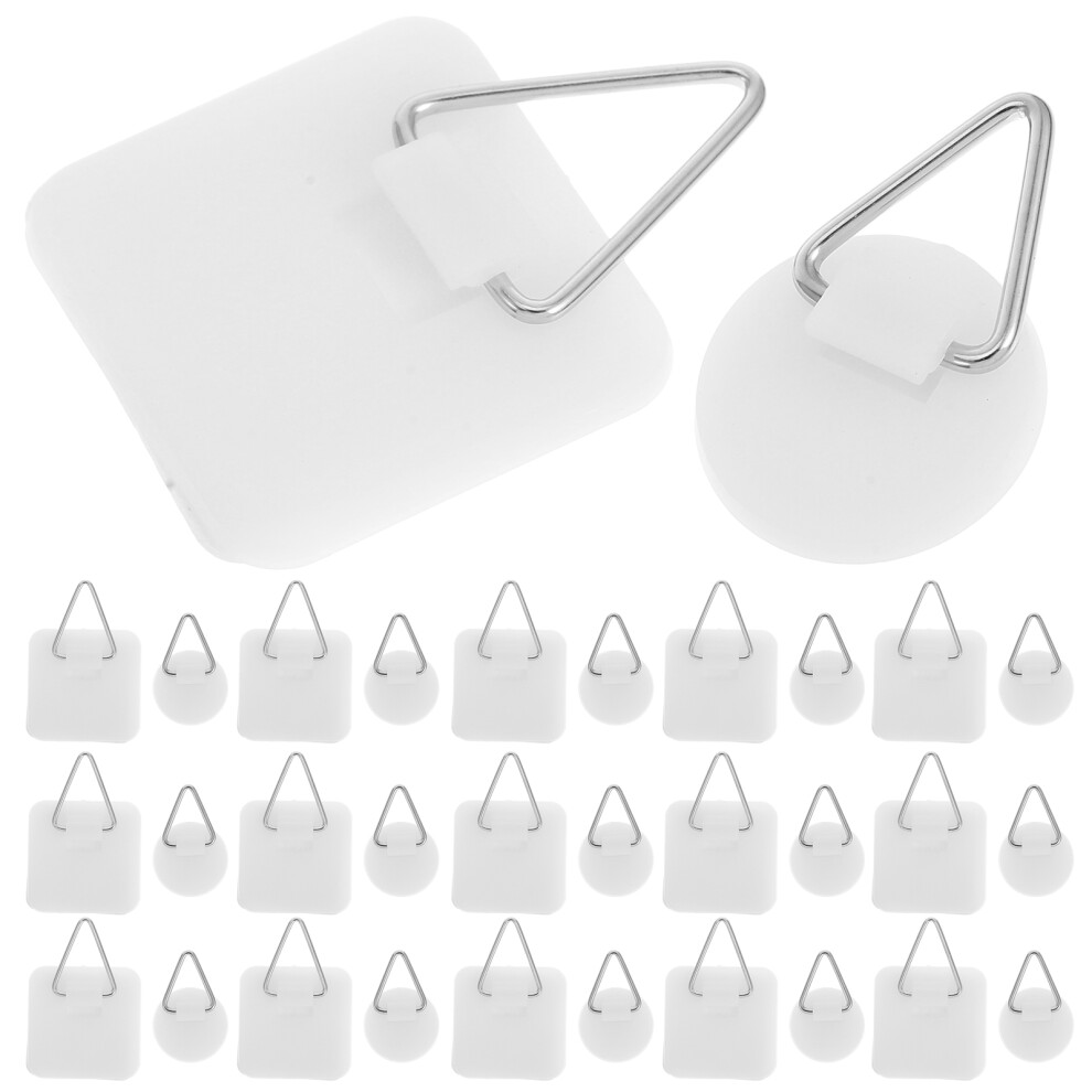 100 Pcs Removable Hooks For Hanging Decorative Plates Wall Mount-image-OPC-PKXW5HY-NEW