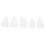 20 Pcs Professional Nylon Pipa Nails String Instrument Accessories 10